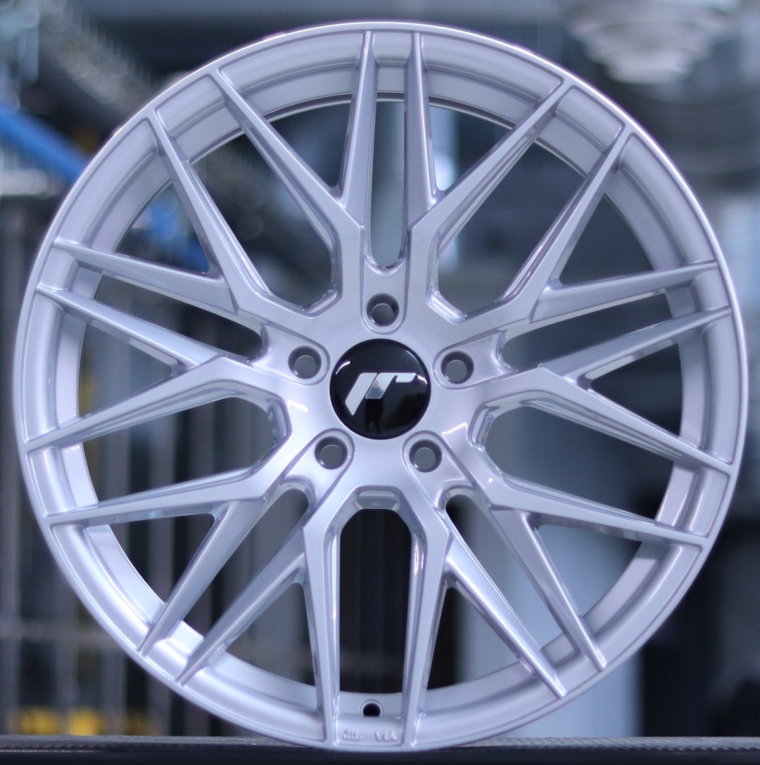 JR Wheels JR28 18x7,5 Gloss Silver - JR-Veljed